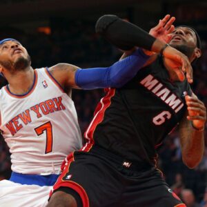 Heat Rookie Drew Inspiration From Lebron James And Carmelo Anthony's Showdown At American Airlines Arena