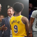 Dwight Howard Asks Fans to Name Their GOAT Following Bronny and LeBron James' Lakers Moment Together on the Court