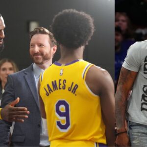 Dwight Howard Asks Fans to Name Their GOAT Following Bronny and LeBron James' Lakers Moment Together on the Court