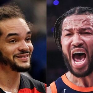 Joakim Noah and Jalen Brunson