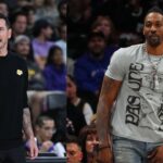 JJ Redick (L) and Dwight Howard (R)