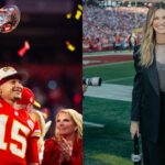 Patrick Mahomes and Erin Andrews