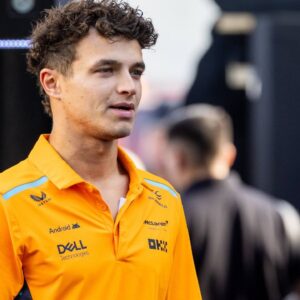 Lando Norris (4) of United Kingdom and team McLaren F1 Team enters the paddock before the Sprint Race