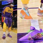 Nike LeBron 22s: LeBron James and Anthony Davis Debut New Colorways vs Timberwolves