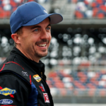 Arca Series driver Frankie Muniz (30) before the ARCA Series General Tire 200 at Talladega Superspeedway.