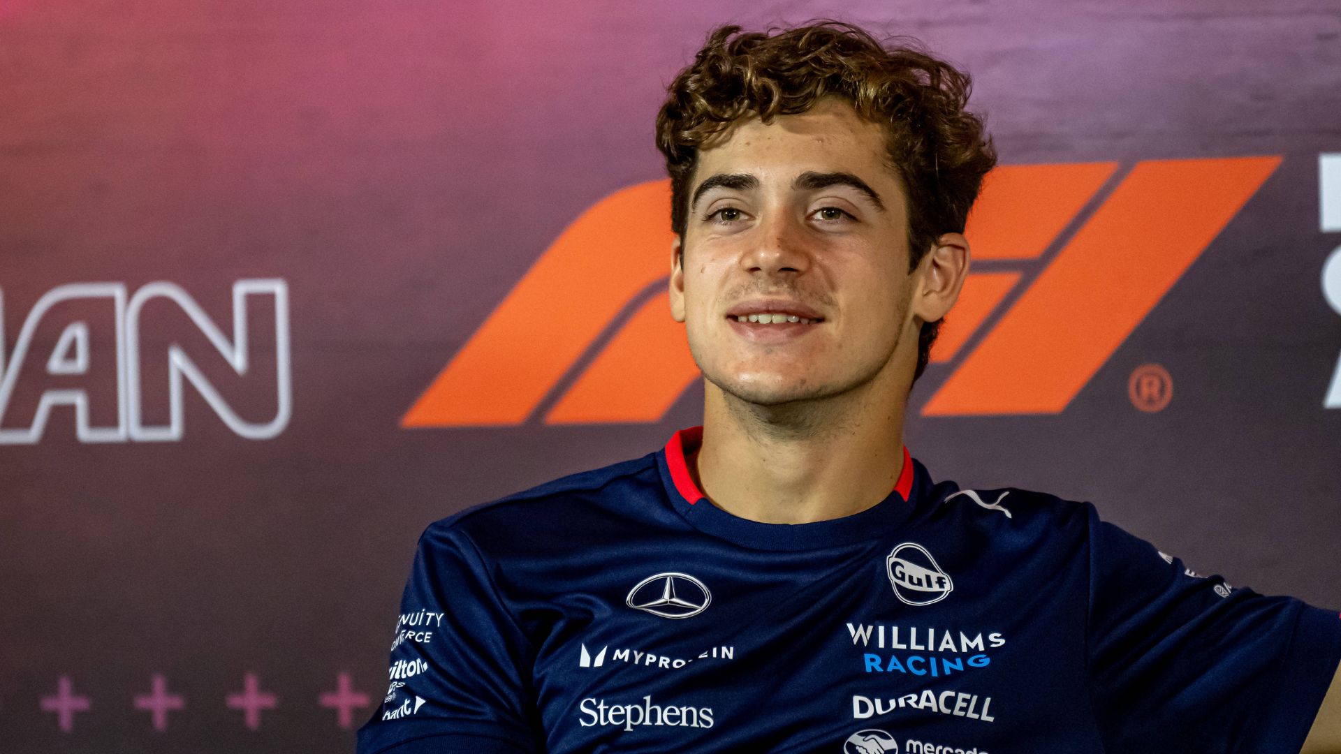 Franco Colapinto, racing for the Williams Racing team during the 2024 Formula 1 Azerbaijan Grand Prix at the Baku City Circuit in Baku, Azerbaijan