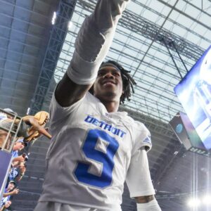Detroit Lions' Jameson Williams