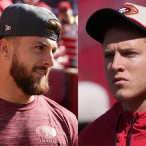 Ricky Pearsall and Christain McCaffrey