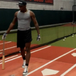 Fred Kerley Showcases Baseball Skills While Reflecting on His Journey: “It’s All Coming Back Slowly”
