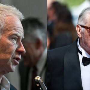 John McEnroe (L) and Ilie Nastase (R)