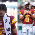 Jayden Daniels and Marcus Mariota