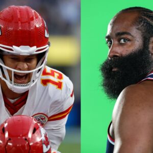 Patrick Mahomes. James Harden