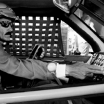 Driver Richard Petty checks the controls during qualifying trials for the Nashville Pepsi 420 NASCAR Grand National race at Nashville International Raceway on July 13, 1984. Petty will start in the third spot for the race.