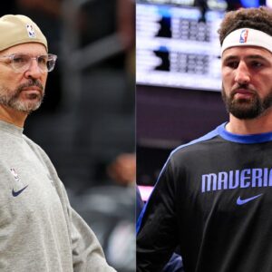 Jason Kidd and Klay Thompson