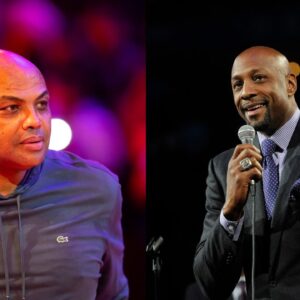 Charles Barkley and Alonzo Mourning. Credits: USA Today Sports