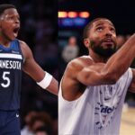 Anthony Edwards Roasts Mikal Bridges Mid-Game Over His Awkward Shooting Form