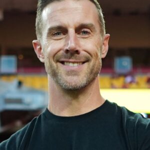 Former Kansas City Chiefs quarterback Alex Smith prior to a a game between the Baltimore Ravens and the Kansas City Chiefs at GEHA Field at Arrowhead Stadium.