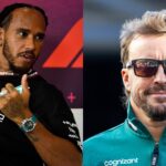 Lewis Hamilton (L) and Fernando Alonso (R)