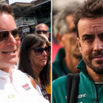 WATCH: Jeff Gordon Swaps Helmets With F1 Legend Fernando Alonso