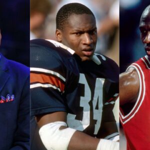 Isiah Thomas, Bo Jackson and Michael Jordan
