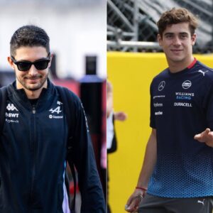 Esteban Ocon(L), Franco Colapinto(R)