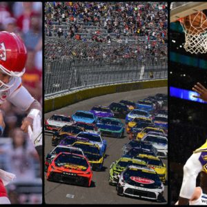 NFL, NASCAR and the NBA.