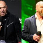 Dana White (L), Paul Levesque (R)