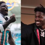 Tyreek Hill and Antonio Brown
