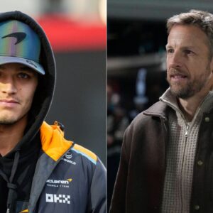 Lando Norris(L), Jenson Button(R)
