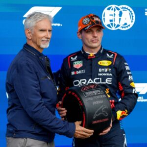 Damon Hill, 1 Max Verstappen (NLD, Oracle Red Bull Racing), F1 Grand Prix of Belgium at Circuit de Spa-Francorchamps on July 27, 2024 in Spa-Francorchamps, Belgium