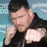 Michael Bisping at the LA premiere of Shotgun Wedding at the TCL Chinese Theater in Hollywood, California on January 18, 2023