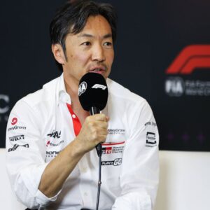 KOMATSU Ayao (jpn), Team Principal of Haas F1 team, portrait press conference, PK, Pressekonferenz during the Formula 1 Gran Premio de la Ciudad de Mexico 2024
