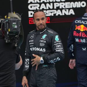 Formel 1 Aramco Grand Prix von Spanien 2024 22.06.2024, Circuit de Catalunya, Barcelona, Formel 1 Aramco Grand Prix von Spanien 2024 , im Bild 3. Startplatz für Lewis Hamilton (GBR), Mercedes-AMG Petronas Formula One Team