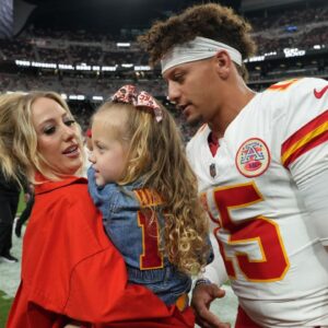Patrick Mahomes and Brittany Mahomes