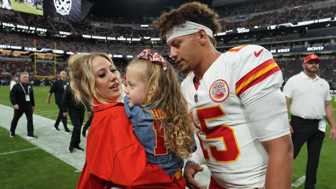 Patrick Mahomes and Brittany Mahomes