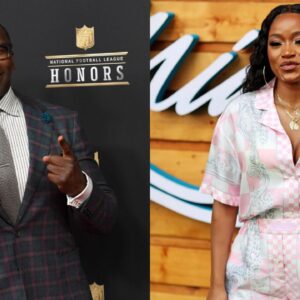 Shannon Sharpe and Keke Palmer