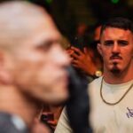 Alex Pereira (L) Tom Aspinall (R)