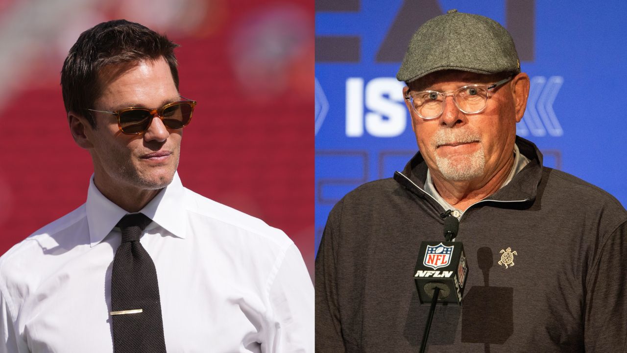 Tom Brady and Bruce Arians