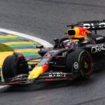 01 VERSTAPPEN Max (nld), Red Bull Racing RB20, action during the Formula 1 Grande Premio de Sao Paulo 2024, 21th round of the 2024 Formula One World Championship, from November 1 to 3, 2024 on the Interlagos Circuit