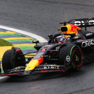 01 VERSTAPPEN Max (nld), Red Bull Racing RB20, action during the Formula 1 Grande Premio de Sao Paulo 2024, 21th round of the 2024 Formula One World Championship, from November 1 to 3, 2024 on the Interlagos Circuit