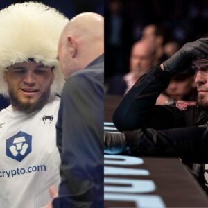 Umar (L) and Khabib Nurmagomedov (R)