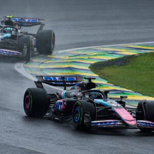 31 Esteban Ocon (FRA, BWT Alpine F1 Team), 10 Pierre Gasly (FRA, BWT Alpine F1 Team), F1 Grand Prix of Brazil at Autodromo Jose Carlos Pace on November 3, 2024 in Sao Paulo, Brazil