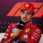 LECLERC Charles (mco), Scuderia Ferrari SF-24, portrait, press conference, PK, Pressekonferenz during the Formula 1 Pirelli United States Grand Prix 2024, 19th round of the 2024 Formula One World Championship
