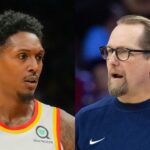 Lou Williams and Nick Nurse
