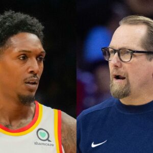Lou Williams and Nick Nurse