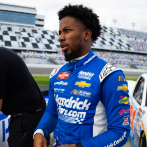 NASCAR Truck Series driver Rajah Caruth (71) during the Fresh From Florida 250 at Daytona International Speedway.