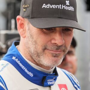 NASCAR Cup Series driver Jimmie Johnson (84) during qualifying at Charlotte Motor Speedway.