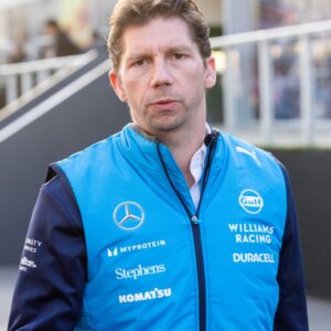 22nd November 2024; Las Vegas, Nevada, USA. F1 Las Vegas Grand Prix; FP3 and Qualifying Day; F1 Team Williams team principal James Vowles walks the paddock
