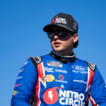 Nov 10, 2024; Avondale, Arizona, USA; NASCAR Cup Series driver Noah Gragson (10) during the NASCAR Cup Series Championship race at Phoenix Raceway. Mandatory Credit: Mark J. Rebilas-Imagn Images