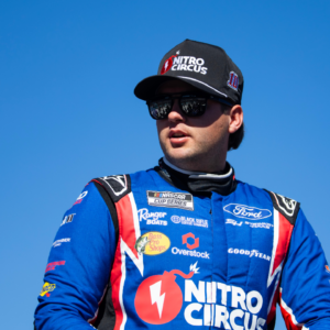 Nov 10, 2024; Avondale, Arizona, USA; NASCAR Cup Series driver Noah Gragson (10) during the NASCAR Cup Series Championship race at Phoenix Raceway. Mandatory Credit: Mark J. Rebilas-Imagn Images